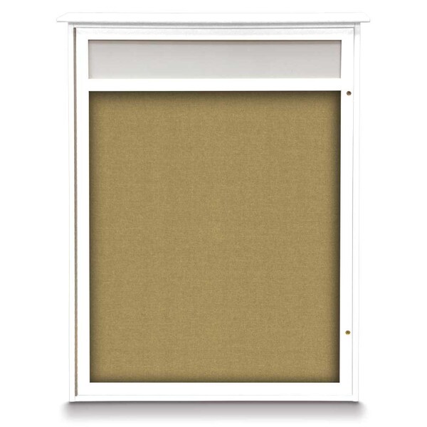 Triple Door Enclosed Indoor Letterboard